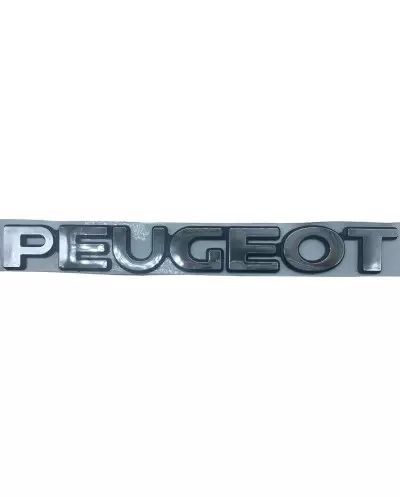 Logotipo cromado "Peugeot" para Peugeot 306 Cabriolet