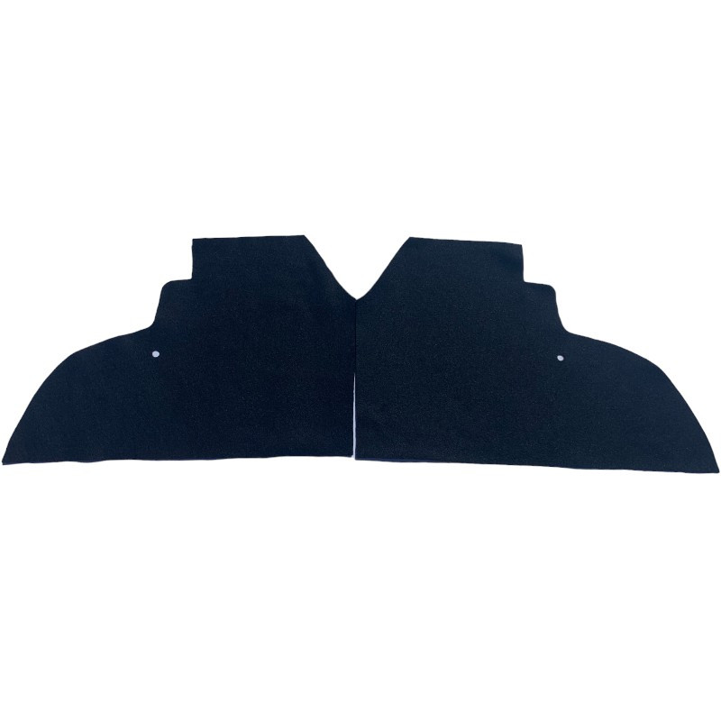 Black Side Trunk Carpet For Peugeot 205 GTI