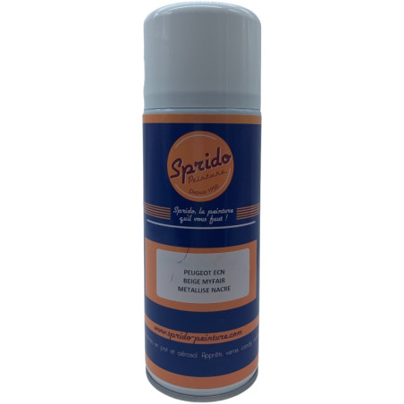 Aérosol Peinture Beige Mayfair pour Peugeot 205 GENTRY