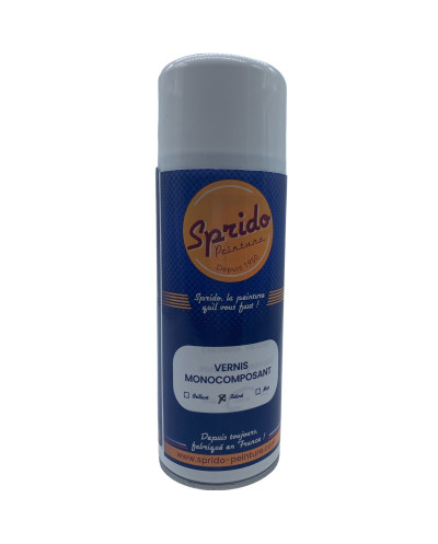 Spray Varnish One-component satin 400 ml