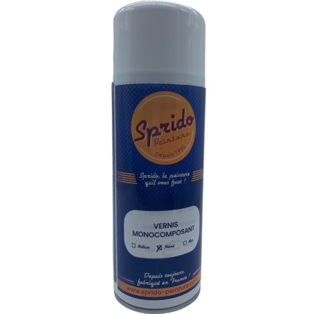 Barniz en spray monocomponente satinado 400 ml