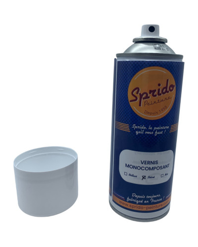 Spray Varnish Single-component satin 400 ml High quality spray can