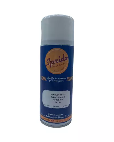 Satinrotes Lackspray 705 400 ml Renault 5 GT Turbo Phase 1