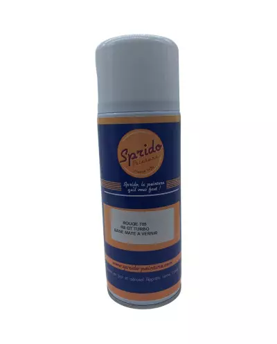 Spray Paint Matte Red 705 400 ml Renault 5 GT Turbo Phase 1 Quality Paint