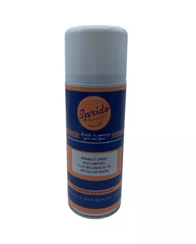 スプレーペイント Blue Methyl 432 400 ml Renault Clio Williams & 16S