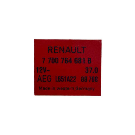 Pegatina Anti Percolación R5 GT Turbo R9 R11 7700764681B