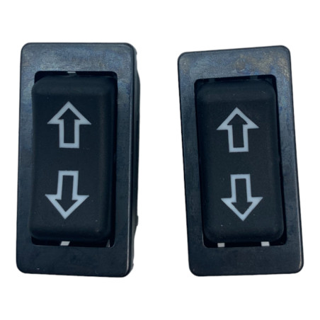 Set Of 2 Window Regulator Switches For Citroën BX