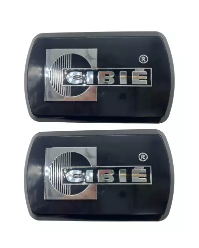 Caches CIBIE Type 35 R5 Alpine Super 5 Gt Turbo Peugeot 205 Clio 16S Noir et Chromé