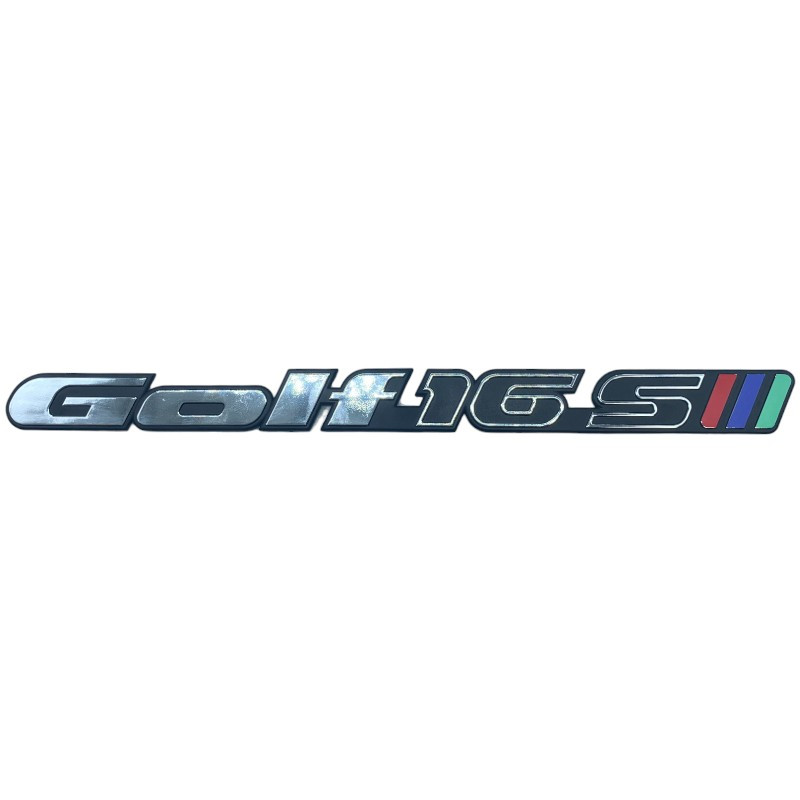 Logo de coffre Golf 16S pour Volkswagen Golf 2 Match