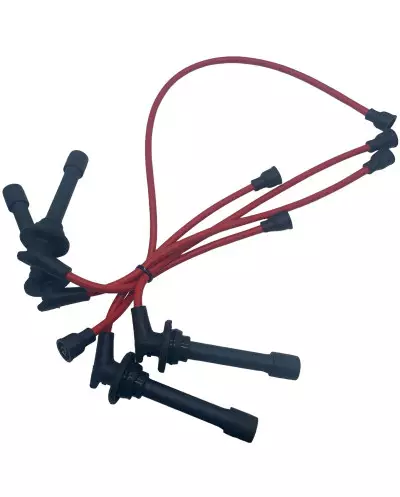 Red spark plug cables Renault 5 Alpine Turbo