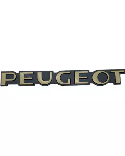 Logo Peugeot spécial 205 Indiana finitions soignées