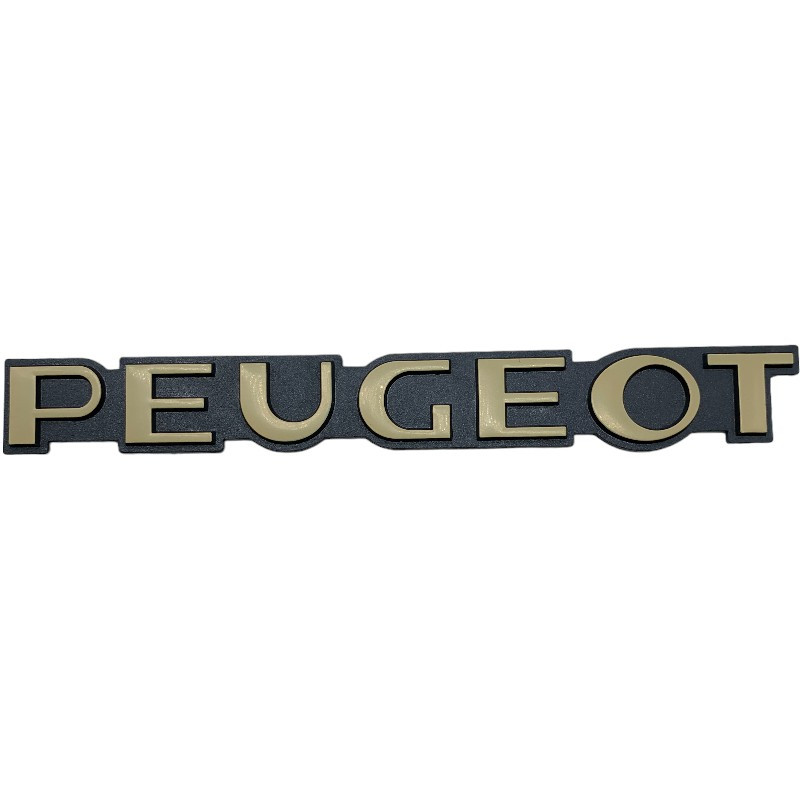 Logo Peugeot spécial 205 Indiana finitions soignées