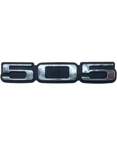 Peugeot 505 Logo cromato Protezione UV