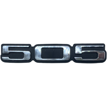 505 Chrome logo for Peugeot 505