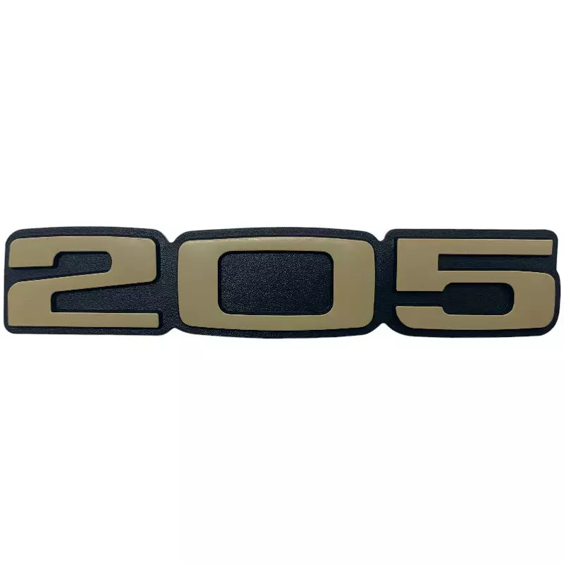 Peugeot 205 Indiana Special 205 Logo UV Protection