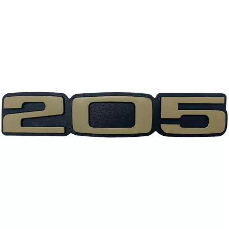 205 Peugeot 205 Indiana Special Logo