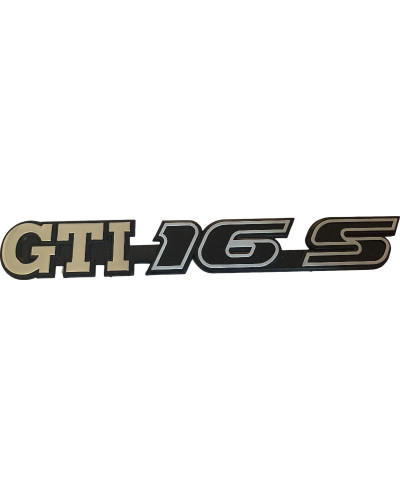 GTI 16S Logo für Golf 2 GTI 16S