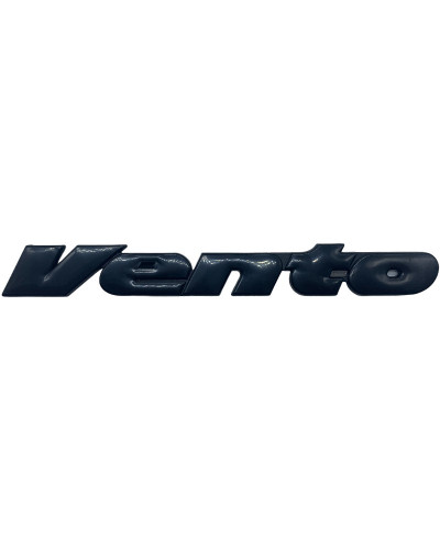 Zwart "Vento" logo voor Volkswagen Vento