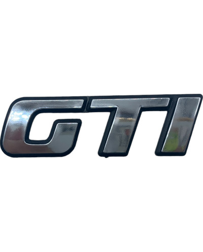 Chrome GTI-logo voor Peugeot 306