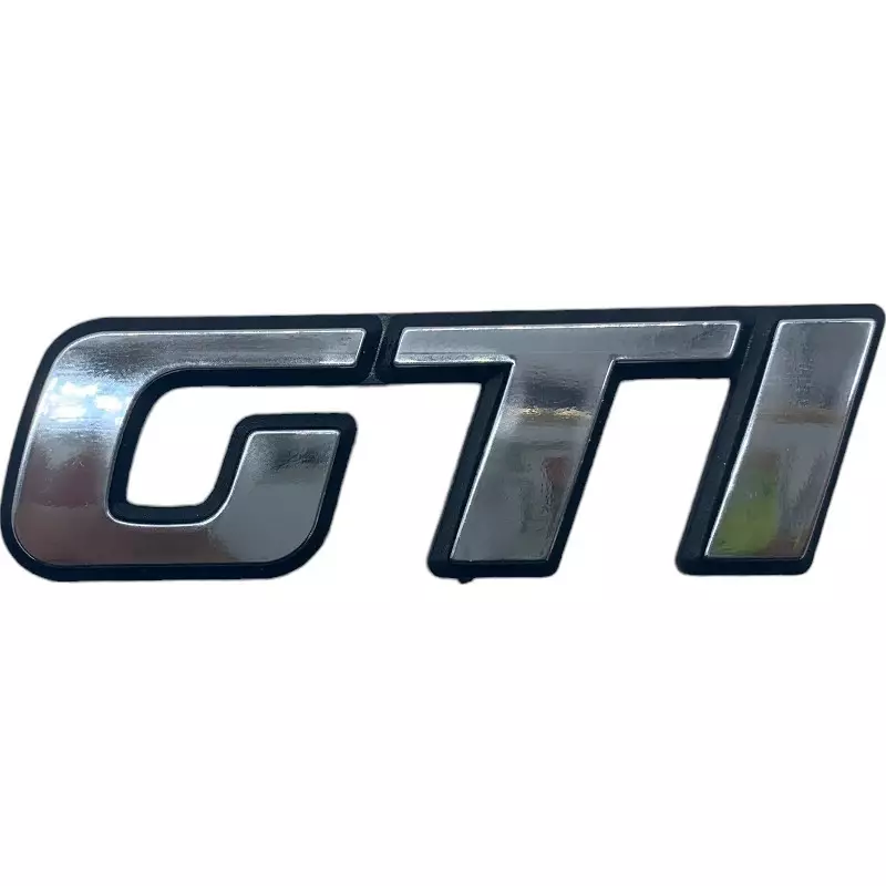 Chrome GTI logo for Peugeot 306
