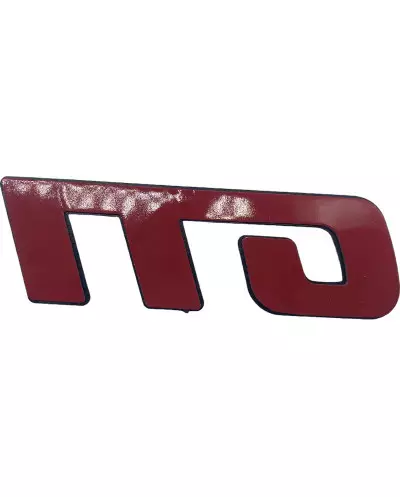 Chrome GTI logo for Peugeot 306