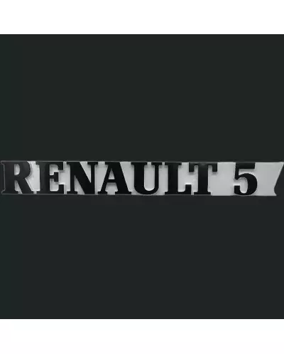 Renault 5 monogram for GT Turbo White