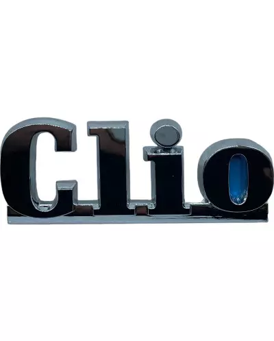"Clio" kofferbaklogo voor Renault Clio Williams