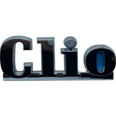 Logo do porta-malas "Clio" para Renault Clio Williams