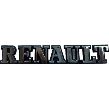 Logo Chromé Renault Pour Renault Clio 16S / 16V