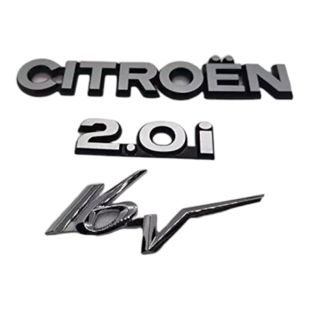 Citroën 2.0 16V logo's voor ZX