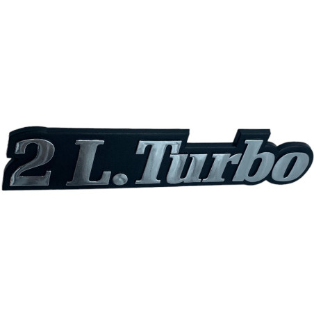 2L Turbo logo for Renault 21