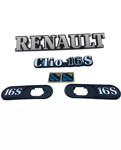 Renault Clio 16S logo complete kit