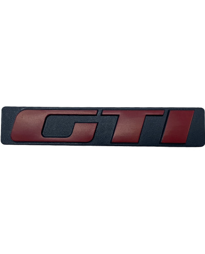 Logo de coffre GTI pour Peugeot 205 GTI 1.9