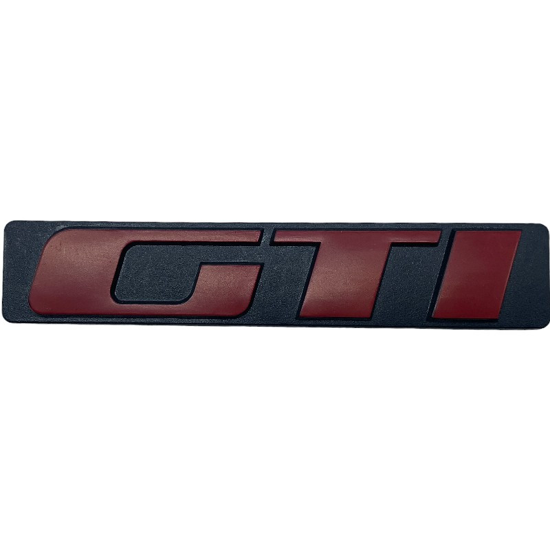 Logo de coffre GTI pour Peugeot 205 GTI 1.9