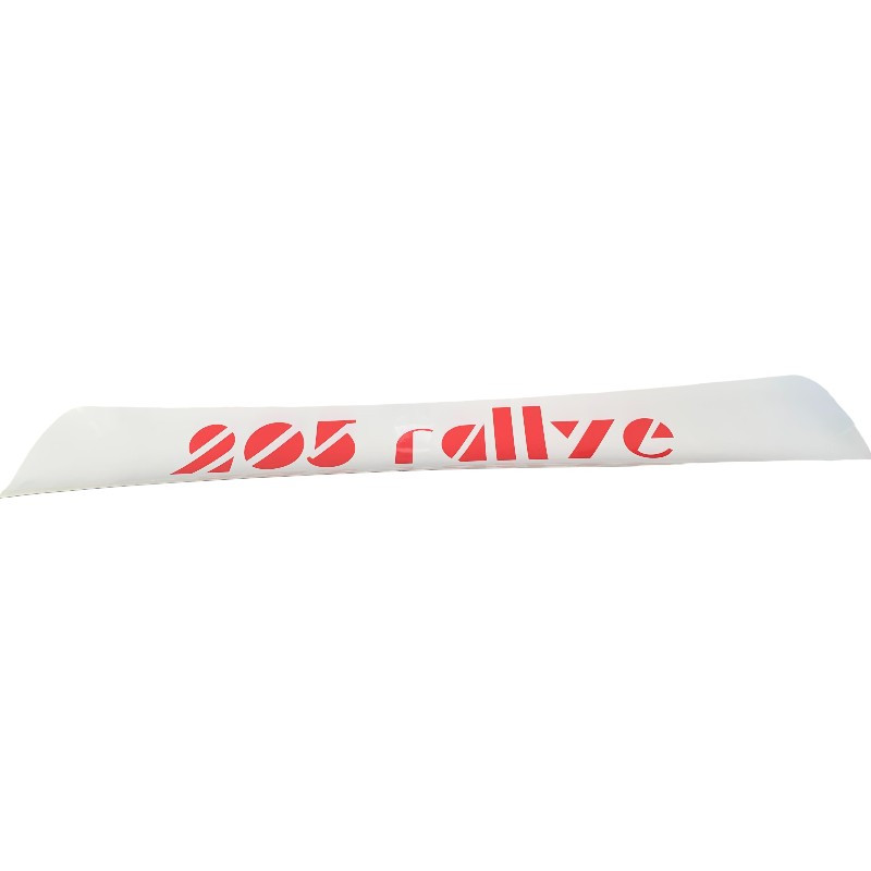 Stickers Bandeau Pare-Soleil Peugeot 205 Rallye Résistance au rayures