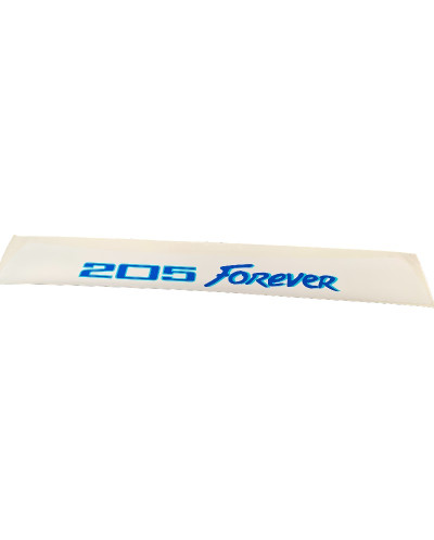 Peugeot 205 Forever Sun Visor Headband Stickers Dark Blue & Turquoise Blue