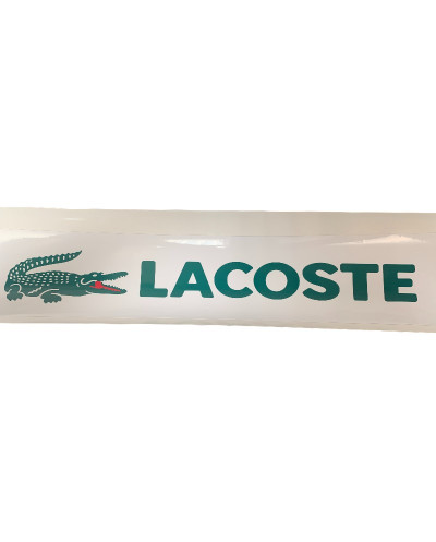 Sticker Bandeau Pare Soleil Peugeot 205 Lacoste Type 02 Protection Anti UV