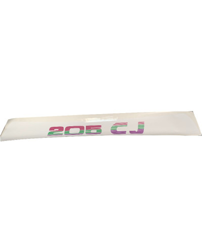 Stickers Bandeau Pareau Soleil Peugeot 205 CJ