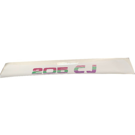 Stickers Bandeau Pare Soleil Peugeot 205 CJ