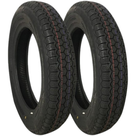 2er Set Tubeless Reifen 135 R15 Citroën Méhari / Dyane / AMI 8 / ACADIANE / 2CV