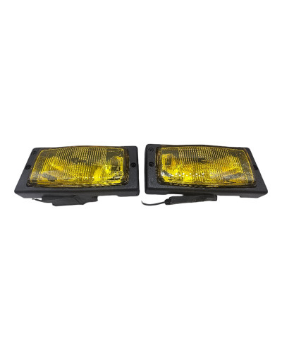 Pair of fog lights R5 GT Turbo Yellow Cibie phase 2