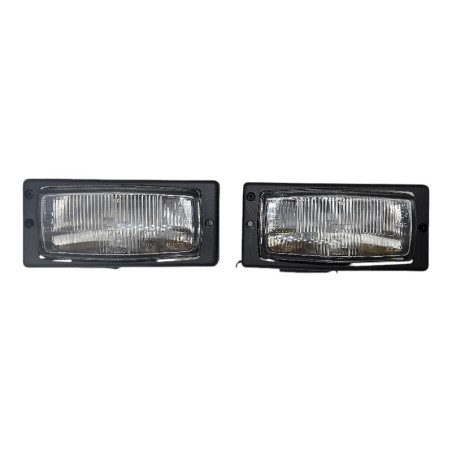 Pair of Renault Super 5 GT Turbo phase 2 fog lights white