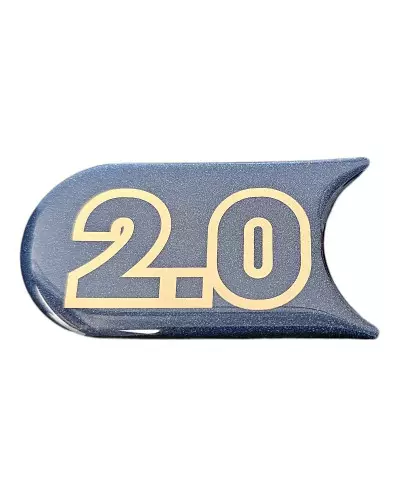 Stickers 2.0 voor richtingaanwijzers aan de linkerkant Renault Clio Williams