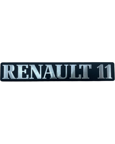 Logo de coffre R11 pour R11 Turbo