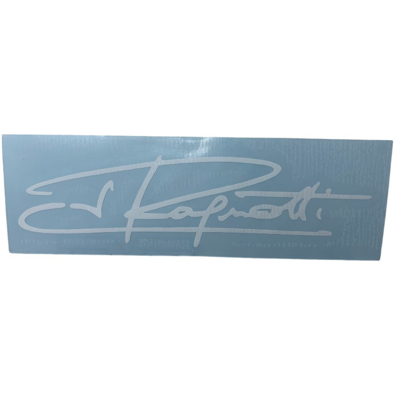 Autocollant stickers RENAULT signature Jean Ragnotti