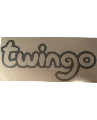 Twingo trunk stickers