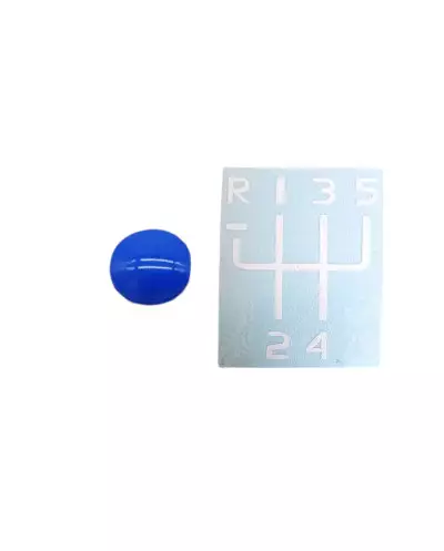 Gear knob pad + Renault Clio Williams stickers