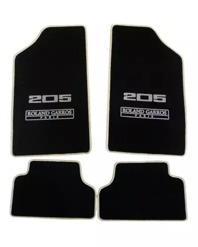 Floor mats Peugeot 205 Rolland Garros