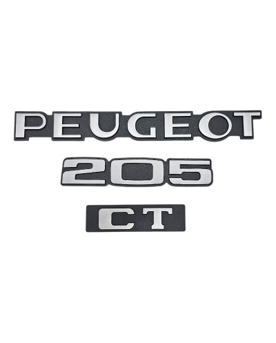 Kofferbak logo Peugeot 205 CT