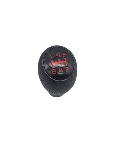 Gear knob 205 GTI BE3 5 speeds red grid